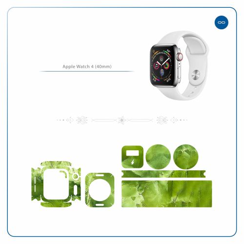 Apple_Watch 4 (40mm)_Green_Crystal_Marble_2